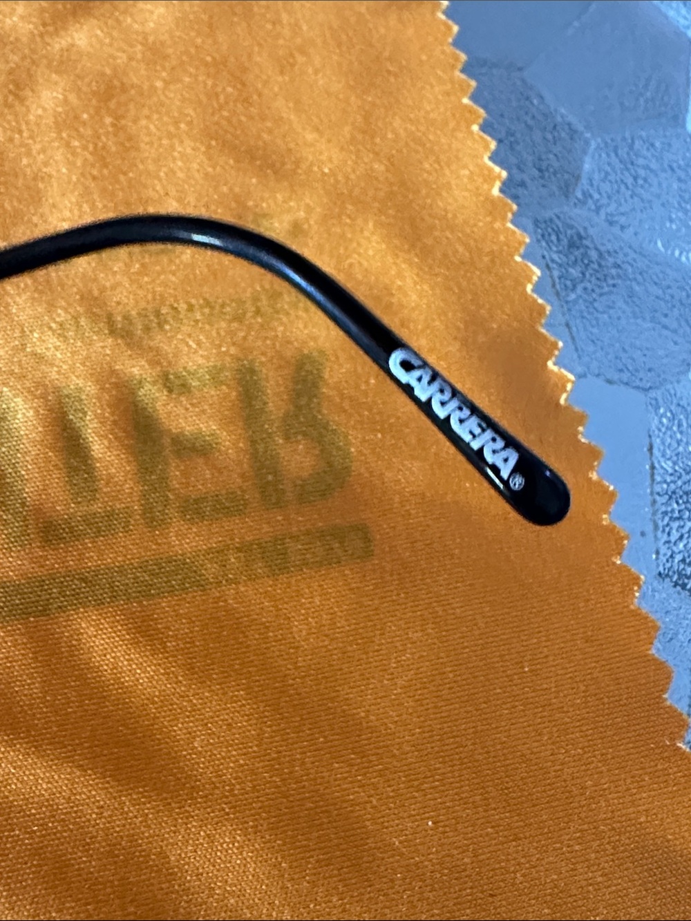 Vintage Carrera Vision 400 Aviator Sunglasses Black Frame - Picture 5 of 6